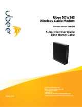 Ubee DDW365 User manual