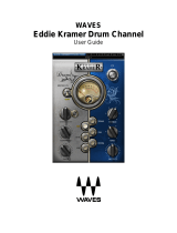 Waves Eddie Kramer Drum Channel Owner's manual