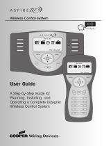 Cooper Wiring Devices Aspire RF User manual