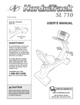 NordicTrack SL 710 User manual
