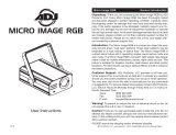 ADJ Galaxian 3D MKII User manual