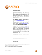Vizio VW37LHDTV10A User manual