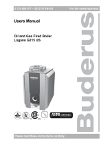 Buderus Logano G215 US User manual