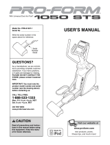 Pro-Form PFEL01307.0 User manual