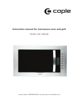 Caple CM119 User manual