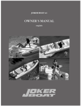 Joker Boat Clubman 24 Owner's manual