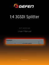 Gefen EXT-3GSDI-144 Owner's manual