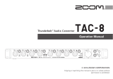 Zoom TAC-8 Thunderbolt Owner's manual
