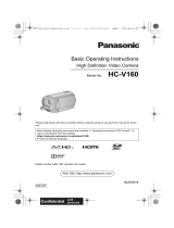 Panasonic HCV160EP User manual