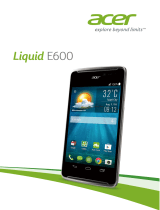 Acer Liquid E600 User manual