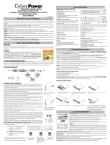 CyberPower PR2200LCDRTXL2UTAA User manual