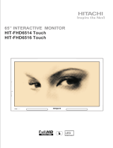 Hitachi HIT-FHD6514 User manual
