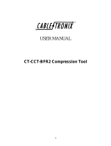 CableTronix CT-CCT-BFR2 User manual