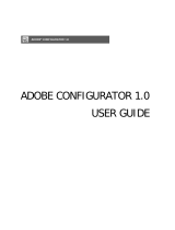 Adobe CONFIGURATOR 1 User manual