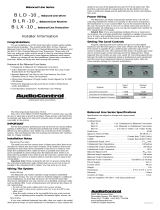 AudioControl BLR-10 Installer Manual