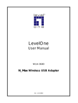 LevelOne WUA-0600 User manual