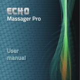Echo Massager Pro User manual