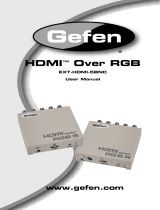 Gefen HDMI EXT-HDMI-5BNC User manual