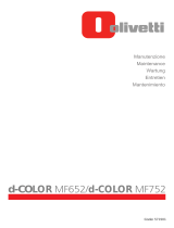 Olivetti d-Color MF652 - MF752 Owner's manual