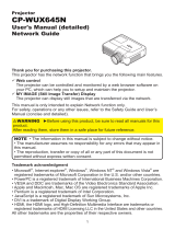 Hitachi CP-WUX645N User manual