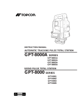 Topcon GPT-8000 Series User manual