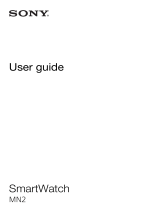 Sony SmartWatch MN2 User manual