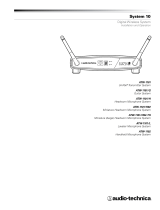 Audio Technica ATW-1101/H92-TH Operating instructions