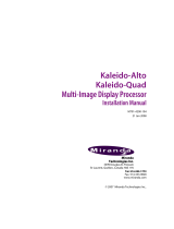 Miranda Kaleido-Alto Installation guide