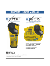 Brady IDXPERT User manual