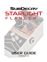 Subdecay Starlight Flanger User manual