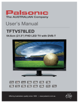 Palsonic TFTV578LED Owner's manual