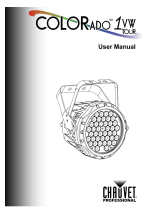 Chauvet Professional COLORado 1 VW Tour User manual