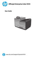 HP OfficeJet Enterprise Color X555 series User manual