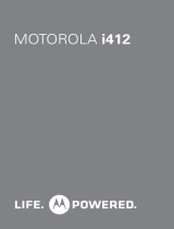 Motorola CLUTCH i475 i475w User manual