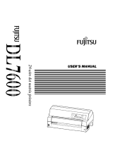 Fujitsu DL7600 Operating instructions