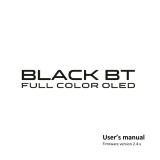 xDEEP BLACK BT User manual