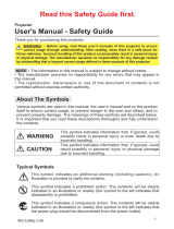 Hitachi Projector Safety Manual