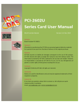 ICP PCI-2602U User manual
