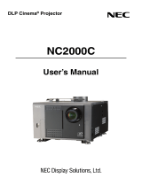 NEC NC2000C Owner's manual