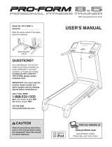 Pro-Form PFTL78807.1 User manual