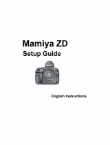 Mamiya ZD Setup Manual