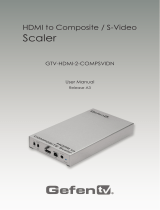 Gefen GTV-HDMI-2-COMPSVIDSN User manual