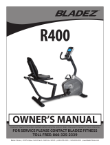 BLADEZ R400 Owner's manual