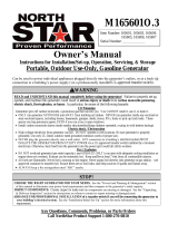 North Star 165604 Owner's manual