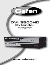 Gefen EXT-DVI-3500HD User manual