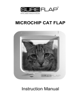 Sure Flap MICROCHIP CAT FLAP User manual