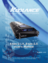 Koolance EX2-752BK User manual