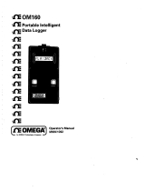 Omega OM160 Series Owner's manual