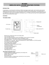 La Crosse Technology WS-8610 User manual