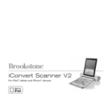 Brookstone iConvert Scanner V2 User manual